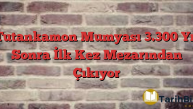 Tutankamon Mumyası 3.300 Yıl Sonra İlk Kez Mezarından Çıkıyor