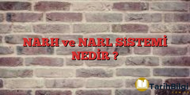 NARH ve NARL SiSTEMİ NEDİR ?