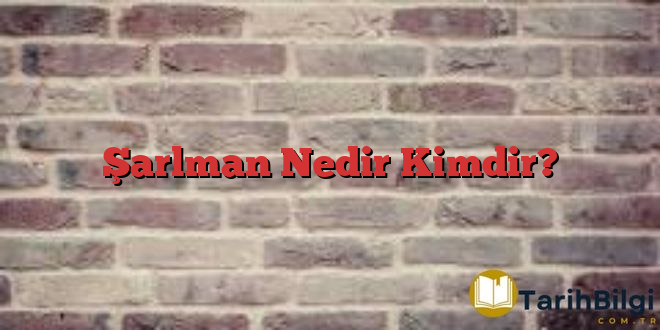 Şarlman Nedir Kimdir?